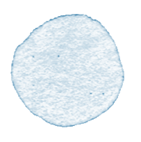 kleiner Aquarellkreis hellblau